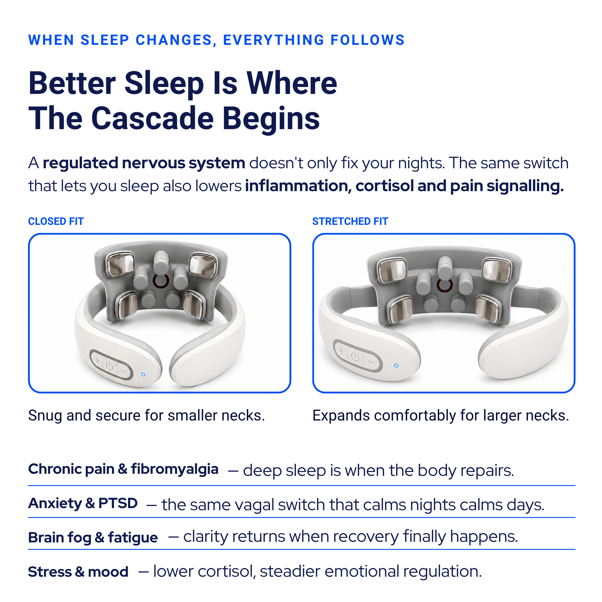 Dyzzle™ | The Device That Calms Your Nervous System Before Bed
