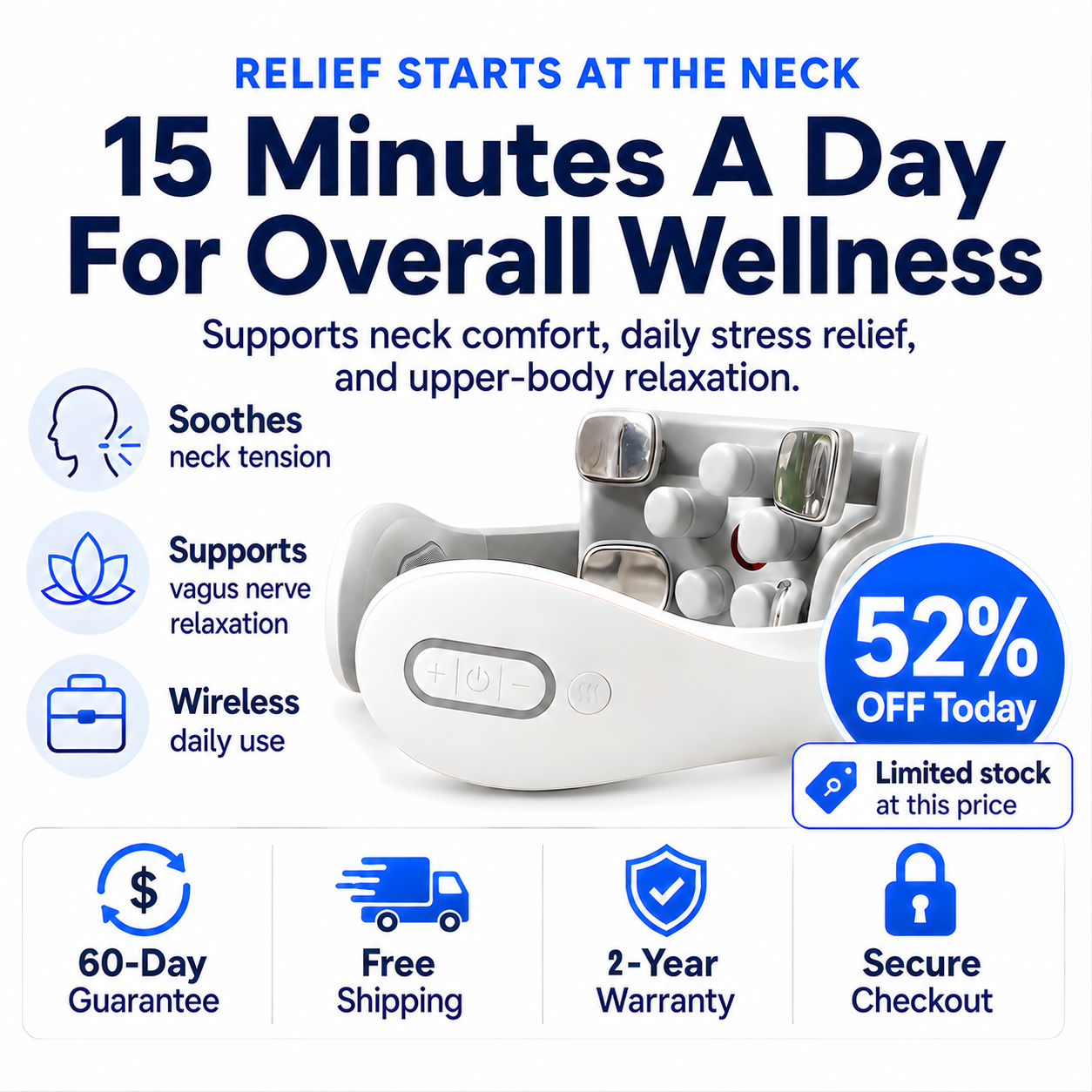 Dyzzle™ | The First Device That Combines Cervical Decompression + Vagus Nerve Stimulation Simultaneously